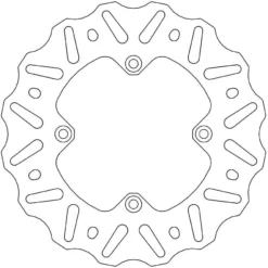 Moto-Master Remschijf 110366 Nitro Fixed 190