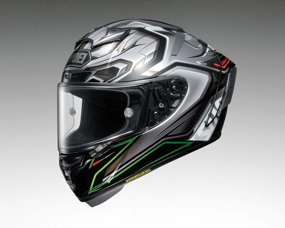 Shoei X-Spirit 3 Aerodyne Motorhelm 1 Shoei X-Spirit 3 Aerodyne Motorhelm