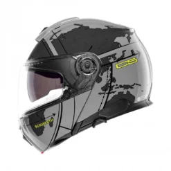 Schuberth C5 Globe Motorhelm -KTM Verkoop 2026 schuberth c5 globe grijs fluo 2 20e8