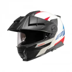 Schuberth E2 Defender Motorhelm -KTM Verkoop 2026 schuberth e2 defender wit rood blauw 7298