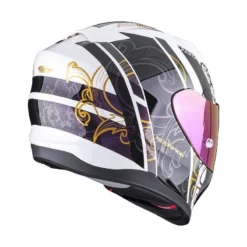 Scorpion Exo-520 Evo Air Fasta Motorhelm -KTM Verkoop 2026 scorpion exo 520 evo air fasta wit 3 5d27