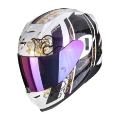 Scorpion Exo-520 Evo Air Fasta Motorhelm -KTM Verkoop 2026 scorpion exo 520 evo air fasta wit e999
