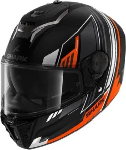 Shark Spartan RS Byhron Motorhelm -KTM Verkoop 2026 shark spartan rs byhron oranje zwart grijs 164f