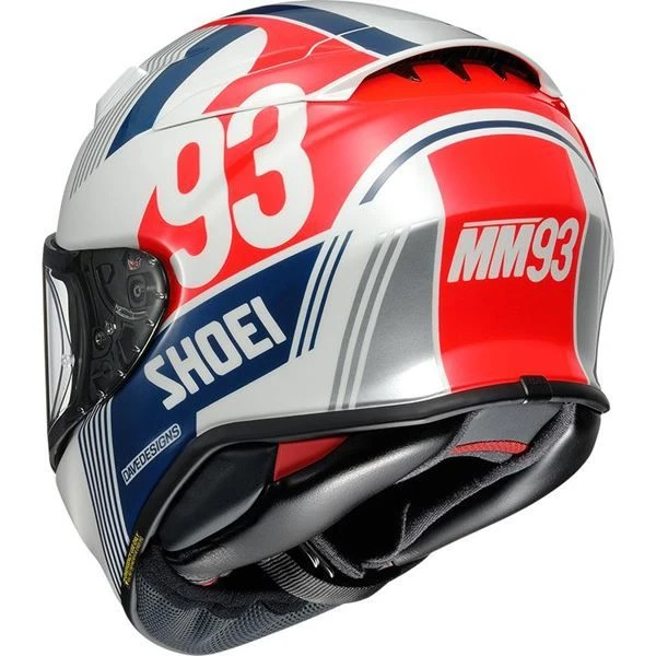Shoei NXR 2 MM93 Retro TC-10 Motorhelm 1 Shoei NXR 2 MM93 Retro TC-10 Motorhelm